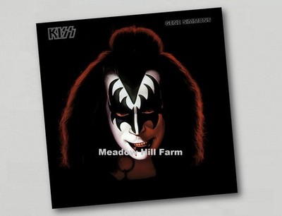 Fridge Magnet KISS Gene Simmons . Crazy Nights Beth Strutter Love Gun