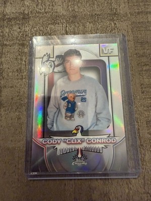 2026 Topps Chrome VeeFriends #CC-CL Cody ''Clix'' Conrod Content Condor Refractor