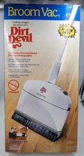 Vintage Dirt Devil Broom VAC BV2000 New Damaged Box Read