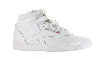 Reebok Womens Freestyle Hi White Cross Training Shoes Size 6 (6389620)
