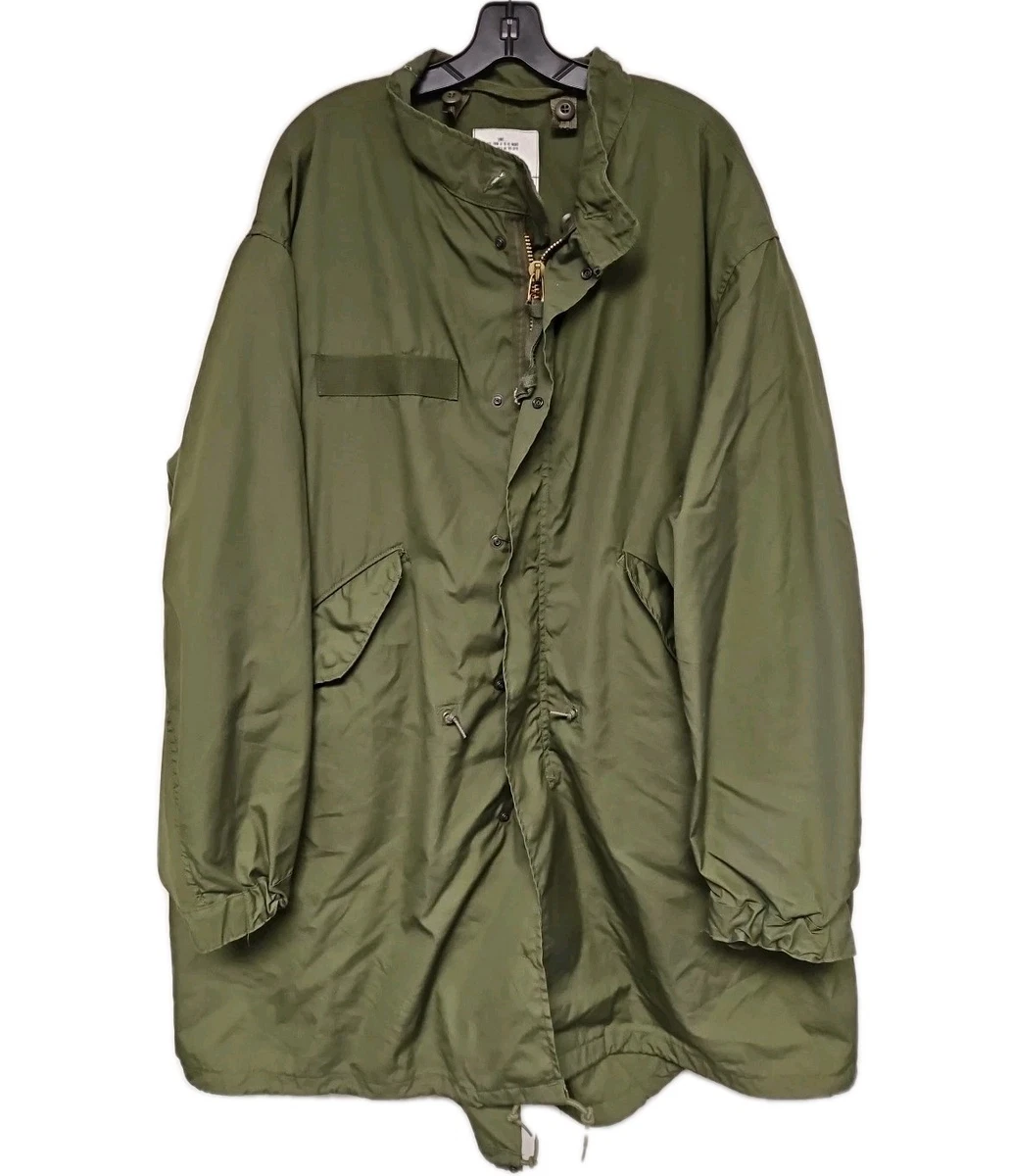 イ*チ様 【希少】83年製 US ARMY M-65 Fishtail Park Vtg 80s M65 Fishtail Parka Jacket Coat US Army 1983 Military L NOS
