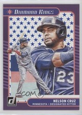 2021 Panini Donruss Diamond Kings Independence Day Nelson Cruz #6 c4q