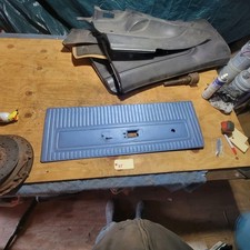 1970 Dodge Dart Swinger Driver Door Panel Blue Oem 3509228 Mopar A-body Nice