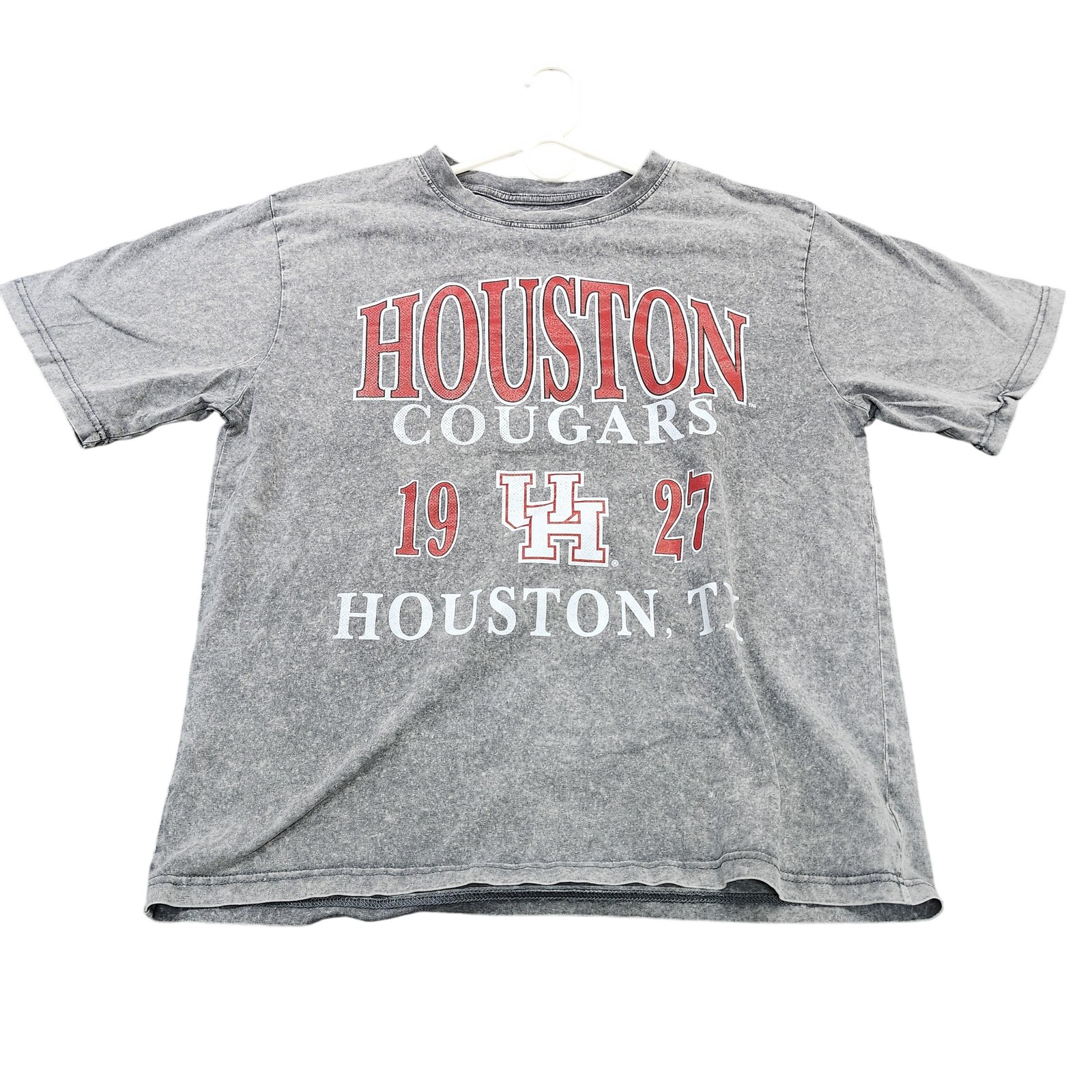 Houston Cougars Shirt Womens XL Gray NCAA College Gameday Couture Graphic Tee