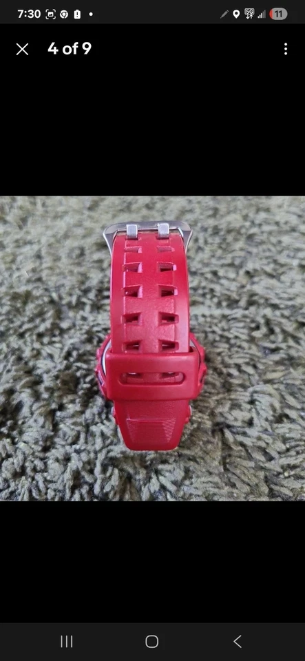 Casio G-shock Gulfman GW-9110RD-4JF Rescate Rojo Colaboración Digital Foto 4 de 4