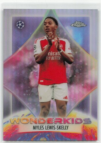 2025-26 Topps Chrome UEFA Club Competitions #WK-13 Myles Lewis-Skelly Wonderkids