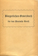 O. A. Civil Code for The German Reich - N #B2043494