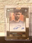 Topps Cristian Romero Autographed Card Tottenham Hotspur Topps Deco 02/25