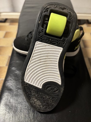 HEELYS Rollschuhe Schuh schwarz gelb Schuhe mit Rollen - Bild 5 von 5