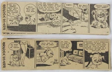 Vintage 1948 BRENDA STARR Newspaper Comic Strips
