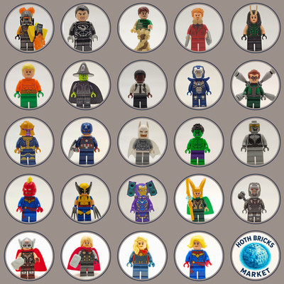 Lego Super Heroes DC & Marvel (MCU) - Minifiguren zur Auswahl 3