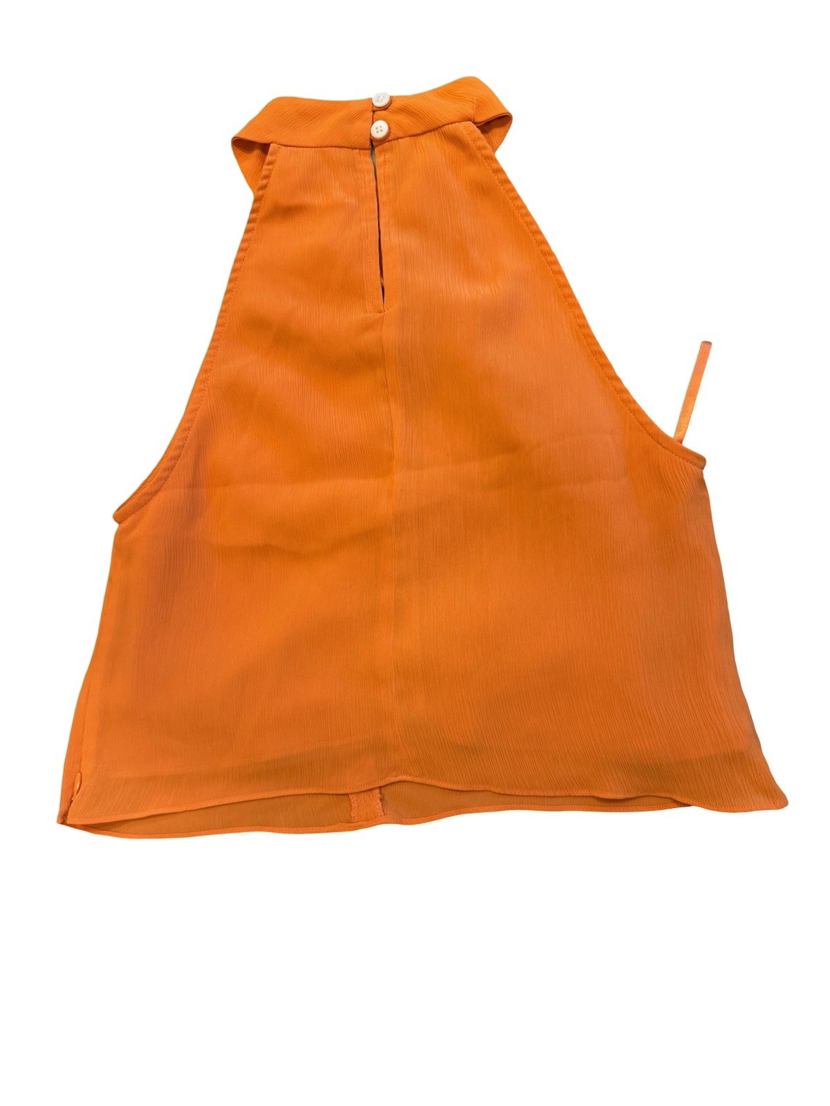 Staud Top Halter Size Small Orange Cropped - image 2