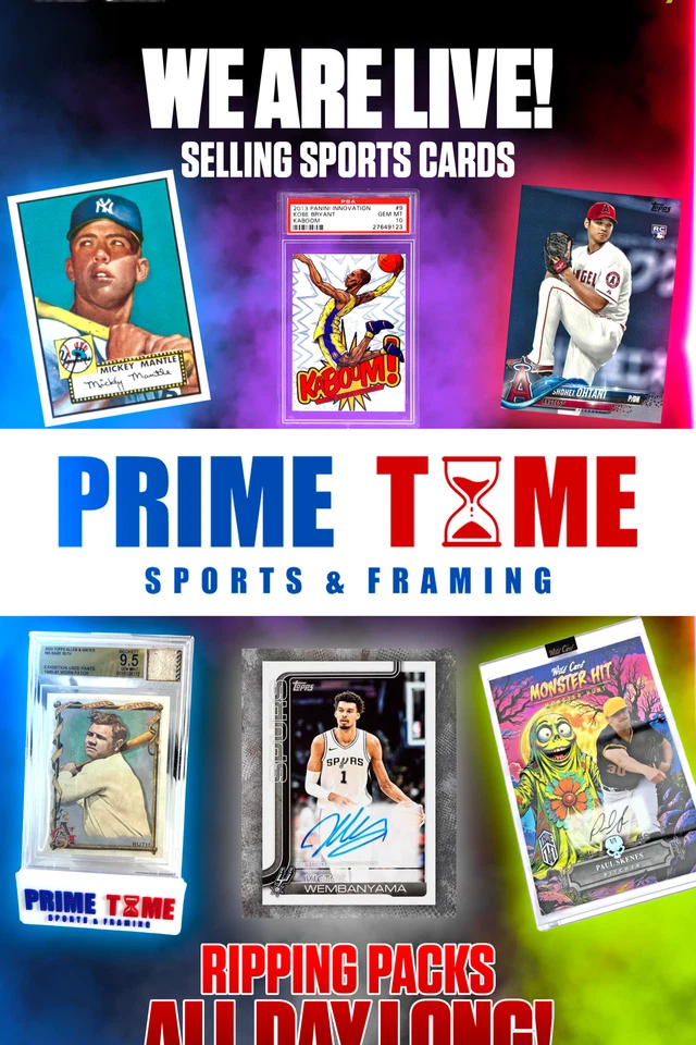 eBay Live: primetimesportsframing