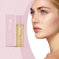 Sunglaze Sheer Setting Mist Sunscreen SPF 50, Shimmering Body Oil Mist .