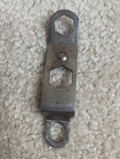 Vintage 60s 70s Flat Ludwig Tom Bass Drum Key Wrench - Rare 3 Size Hex