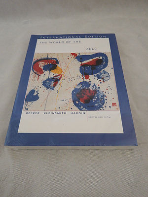 World of the Cell, Becker, Kleinsmith, Hardin - New and sealed book
