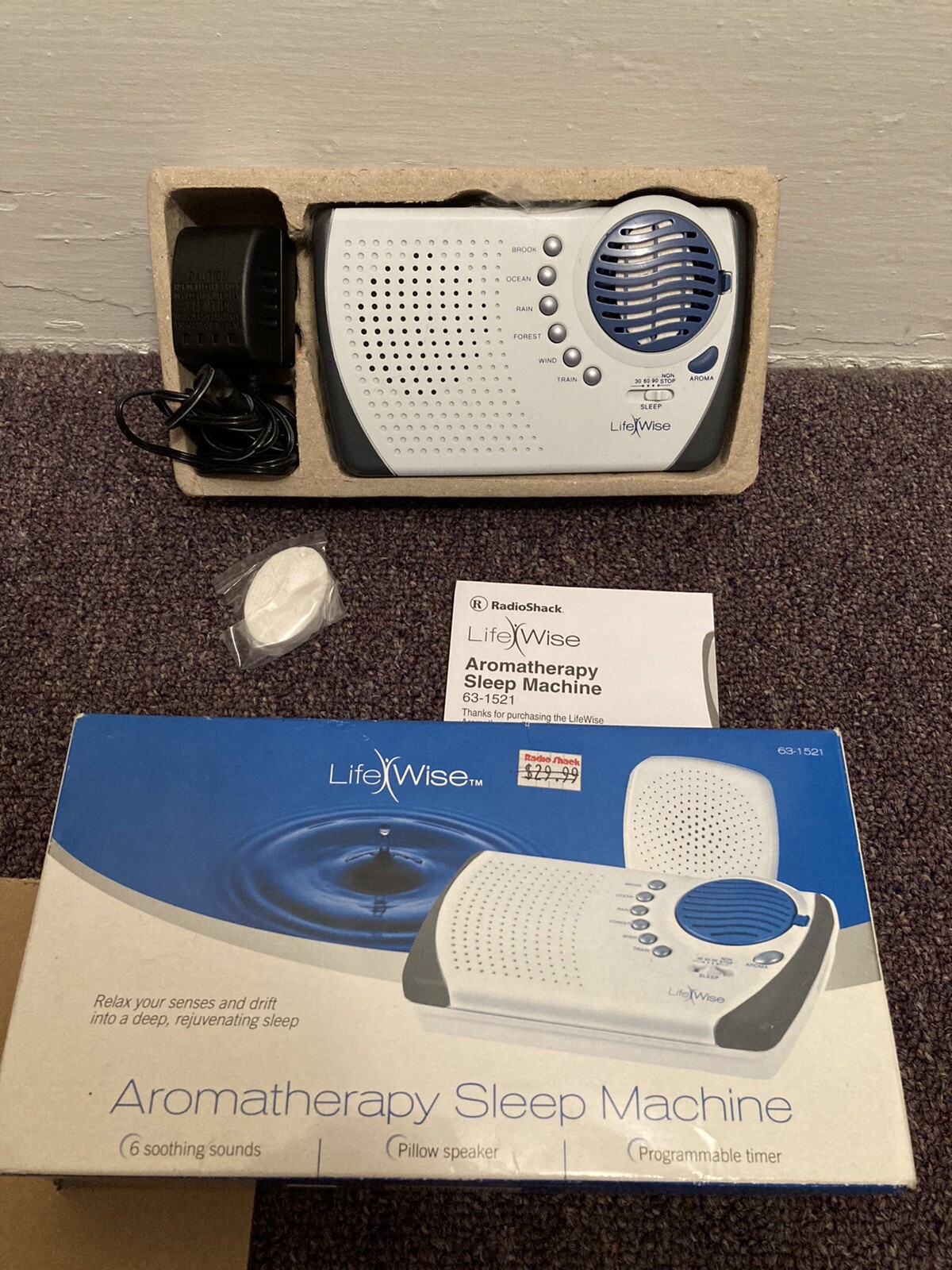 Life Wise Aromatherapy Sleep Machine Soothing Sounds Tested Comp Life Wise Aromatherapy Sleep Machine Soothing Sounds Tested Comp