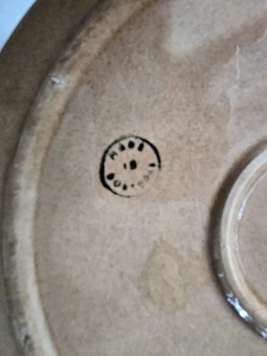 Vintage Sanor Keramik Kirsche Tortenplatte Aufbewahrungsschale Gitterblätter mit Deckel - Bild 6 von 9