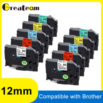 Schriftband TZe-231 12mm 9mm 6mm 18mm 24mm für Brother P-Touch PT E100 H105 1000