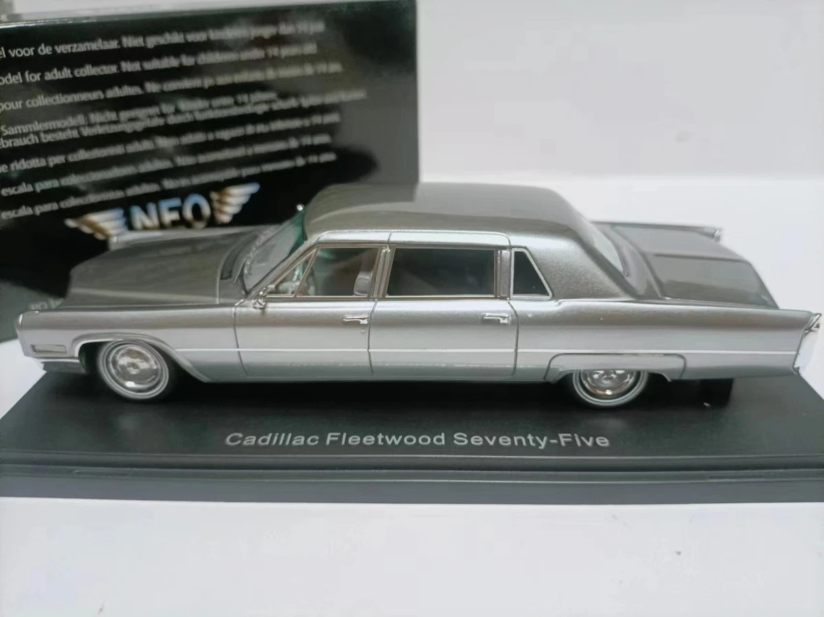 Cadillac Neo 1/43 Fleetwood 75 1966 White | eBay