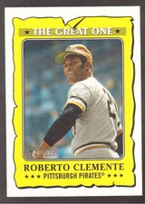 2021 TOPPS HERITAGE #GO-21 ROBERTO CLEMENTE THE GREAT ONE