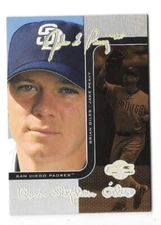 2006 TOPPS CO-SIGNERS #51A BRIAN GILES,JAKE PEAVY /75 SILVER-BLUE CHANGING FACES