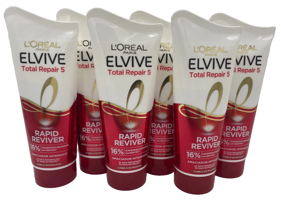 (41,62€/L)L'Oréal Paris Elvive Total repair 5 Rapid Reviver 6x180ml - Bild 1 von 1