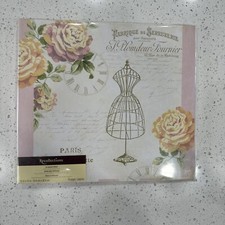 Recollections Paris Mannequin 12x12 Blank Scrapbook Album 10 Pages