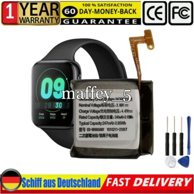 Akku für Samsung Galaxy Watch 4 40mm SM-R860 R865 42mm SM-R880 R885 BR880ABY