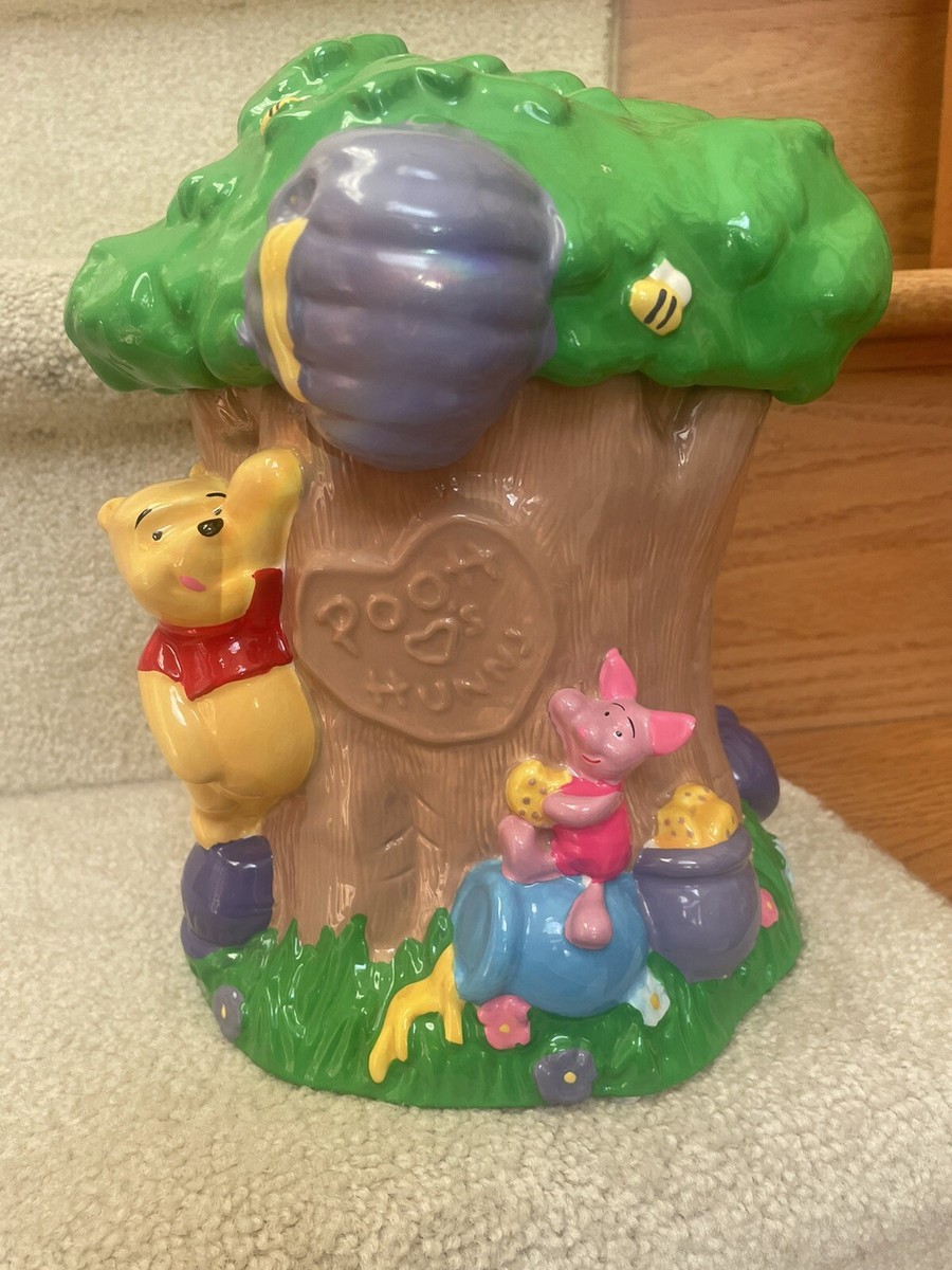 Disney Winnie the Pooh and Piglet Hunny Tree Cookie Jar, Houston