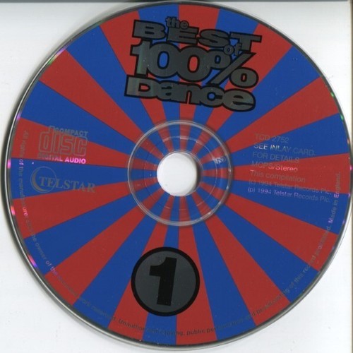 THE BEST OF 100% DANCE - 3 X CDS - 50 UNMIXED TRACKS - 90S OLDSKOOL RAVE CD DJ - Imagen 3 de 3