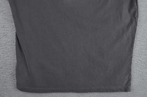 Allsaints Ossage Shirt Mens Large 41" Gray Designer Velvet - Picture 10 of 15