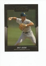 BRET BOONE 1992 Leaf ROOKIE PHENOMS Baseball card #BC-2 Seattle Mariners NR MT