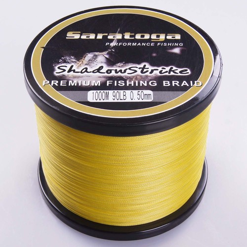 8 Strands Multi-Colour Yellow Moss Green PE Dynema Braided Sea Fishing Line - Bild 14 von 14