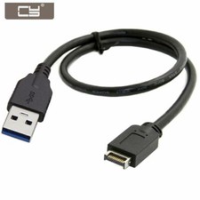 USB 3.1 Motherboard Front Panel Header to USB 3.0 Type-A Male Data Cable