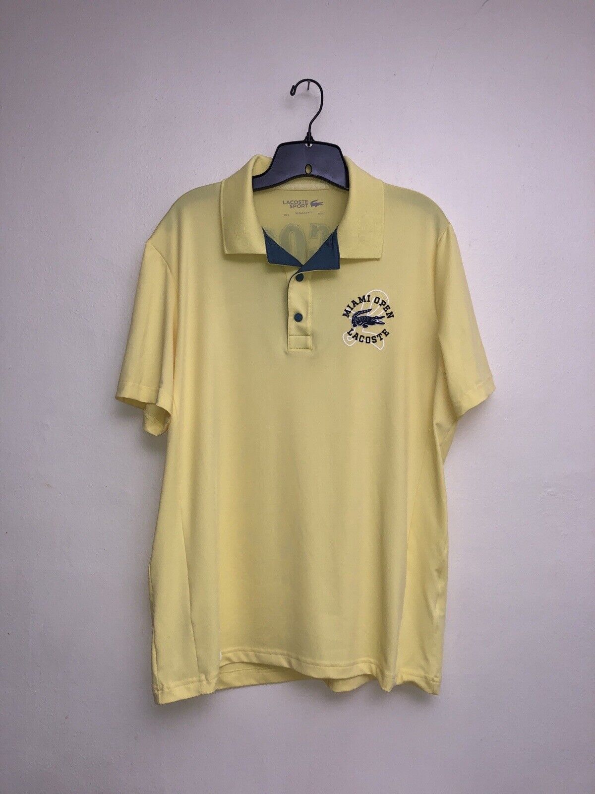 Lacoste Sport Shirt Mens L EU 5 Polo Golf Miami O… - image 2