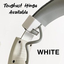  2 Pack WHITE Premium Skullcandy Crusher Wireless Headphones Hinge Replacement