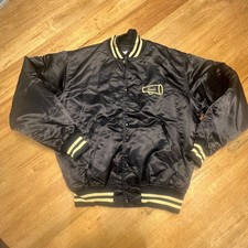 Vintage Satin Nylon Varsity Bomber Cheerleader 90s Raider Cheerleading Halloween