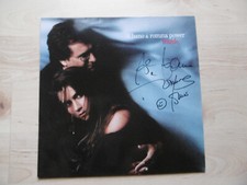 Al Bano & Romina Power Autogramme signed LP-Cover "Fragile" Vinyl