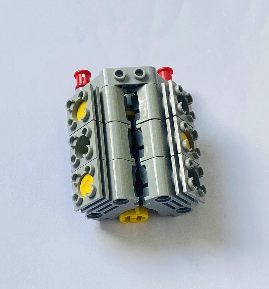 lego Technic 6 cylinder engine assembly car Truck Technic Engine Grey