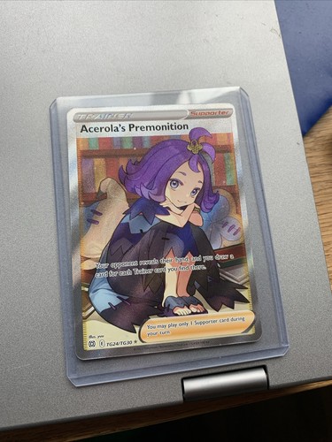 Pokémon TCG Acerola's Premonition Brilliant Stars TG24/TG30 Holo Secret Rare