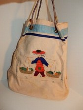 Vintage Handmade Hong Kong Bag