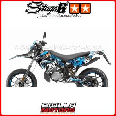 S6-059202/BL GRAFIK STAGE6 BLAU/SCHWARZ GILERA SMT SM 50 (2011-2012 D50B0 ZAPABB