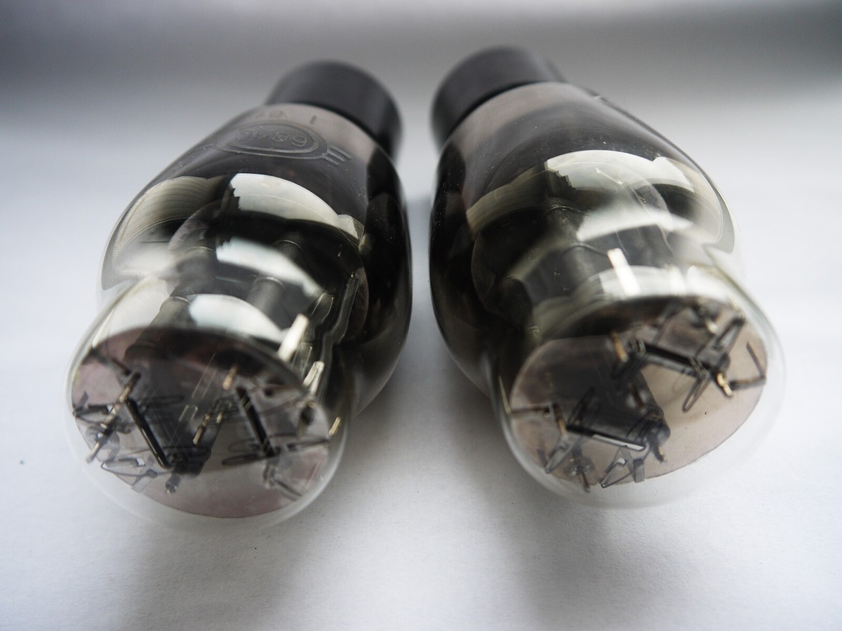 6S4S = 6C4C = 6B4G Matched Pair Svetlana Black Anode NEW NOS 6S4S = 6C4C = 6B4G Matched Pair Svetlana Black Anode NEW NOS