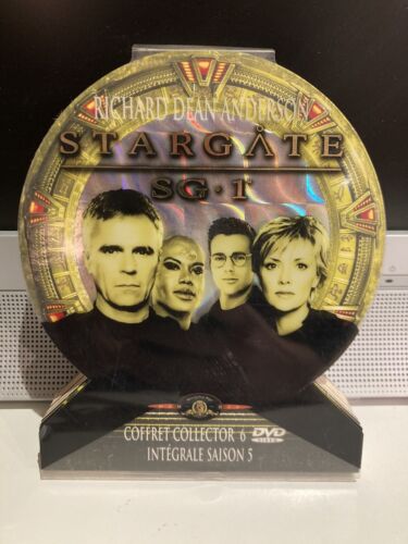 Coffret DVD Stargate SG1 Intégrale Saison 5 VF - Imagen 1 de 2