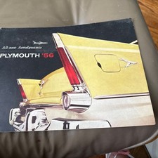 1956 Plymouth Sales Brochure Original 1956 Plymouth Sales Brochure Original