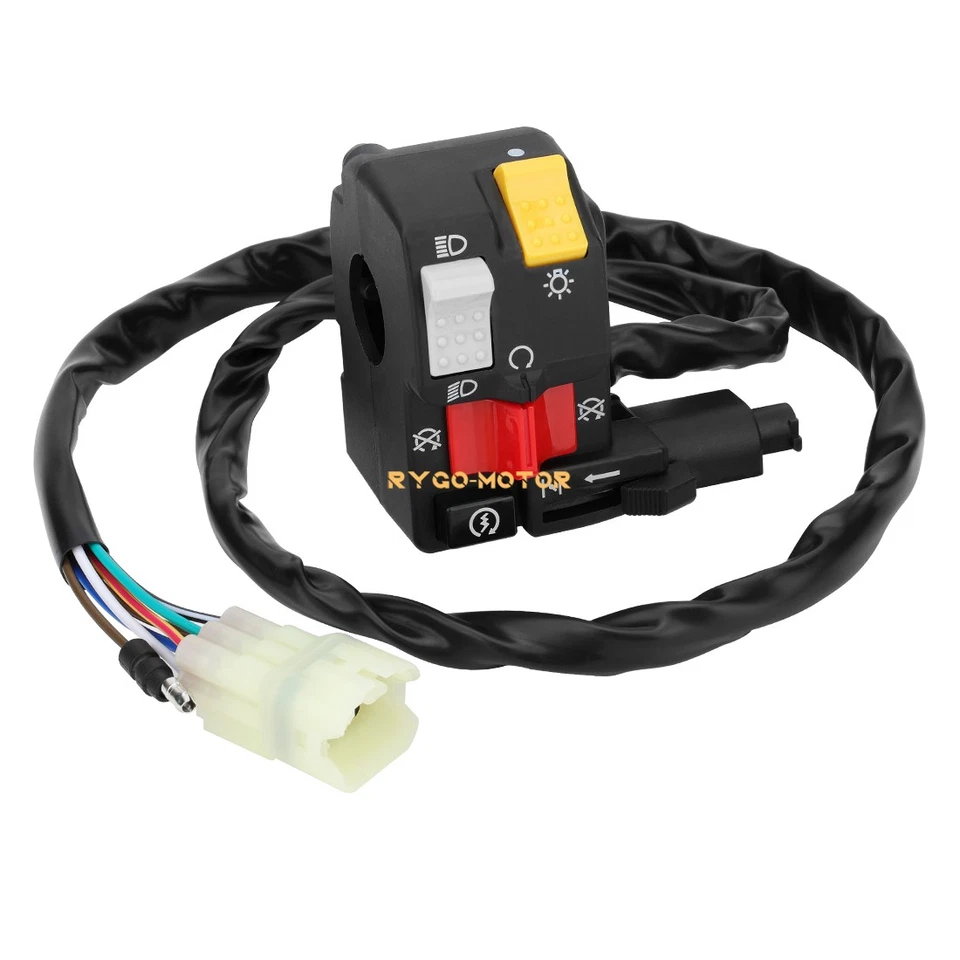 Interruptor obturador de luz de parada de arranque de manillar para Honda Foreman 400 TRX400FW 1995-2003 Foto 2 de 4