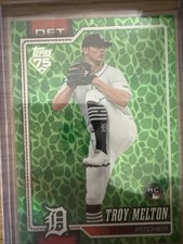2026 Topps Series 1 - Troy Melton RC #212 Easter Green Foil Tigers