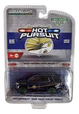 Greenlight 1:64 2021 Chevrolet Tahoe Police Vehicle WV Hobby Exclusive CHASE