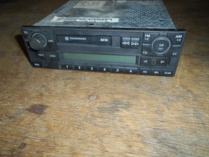 VW Radio Beta 5 Autoradio Golf Oldtimer Kassette Tape VAG 1J0035152 E Volkswagen